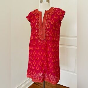 Calypso St Barth Vibrant Pink Dress Sz Xs